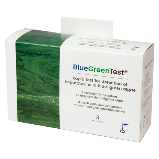BlueGreen Test -sinilevätesti 3 kpl