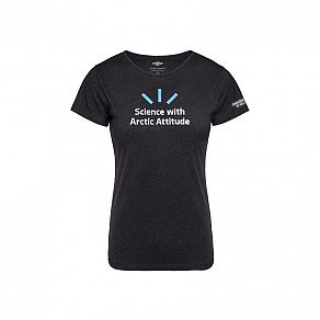 Pure Waste womens T-shirt, Science with Arctic Attitude